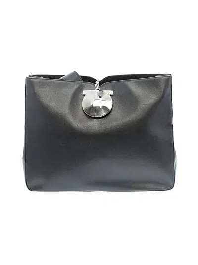 Pre-owned Ferragamo Tote Bag In Black