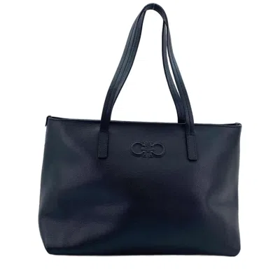Pre-owned Ferragamo Tote Bag () In Black