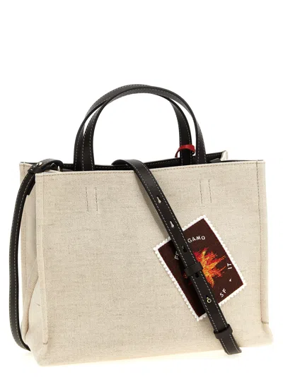 Ferragamo Tote Bag S Handbag In Beige-brown