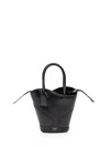 Ferragamo Tote Bag With Cut Out (s) In Nero