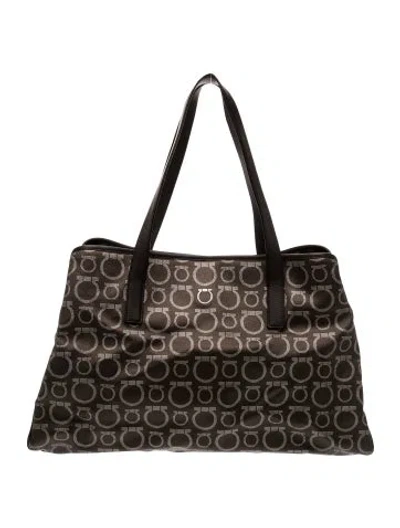 Pre-owned Ferragamo Tote In Brown