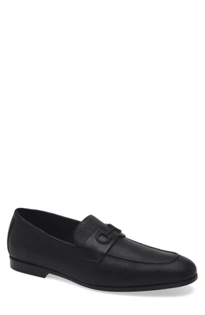 Ferragamo Touch Loafer In Black