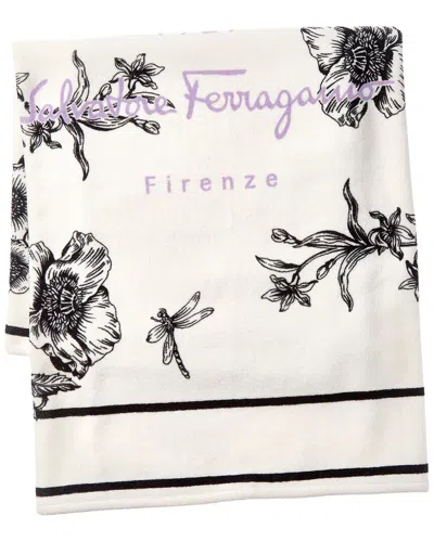 Ferragamo Towel In White