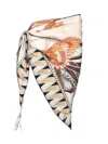 Ferragamo Tr Giadafly Skirts Multicolor In Multi