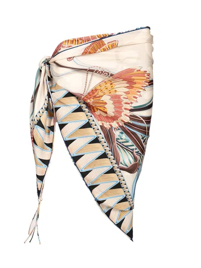 Ferragamo Tr Giadafly Skirts Multicolor