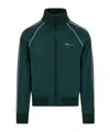 Ferragamo Logo-print Tracksuit Top In Green