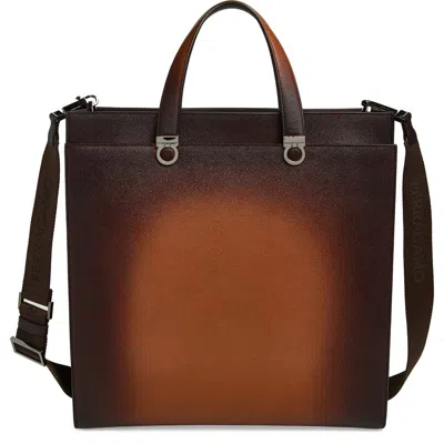 Ferragamo Trading Gancio Leather Tote