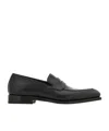 Ferragamo Tramezza Penny Loafer In Black