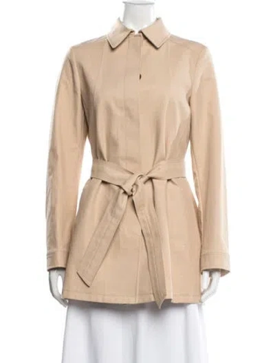 Pre-owned Ferragamo Trench Coat In Neutrals