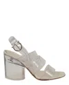 Ferragamo Trezze 85 Sandal In Gray