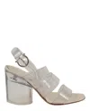 Ferragamo Trezze 85 Sandal In Gray