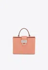Ferragamo Trifolio Box Bag In Pink