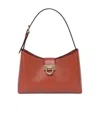 Ferragamo Trifolio Sml Baguette Bg In Brown