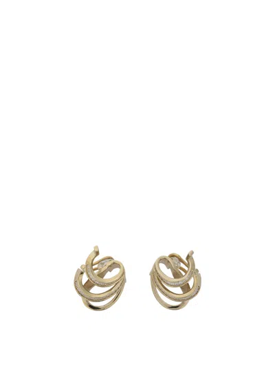 FERRAGAMO FERRAGAMO "TRIPLO GANCINI" EARRINGS