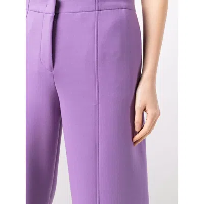 Ferragamo Trousers In Purple