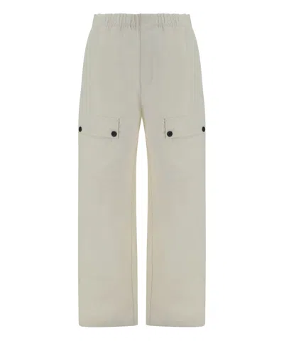 Ferragamo Trousers In White