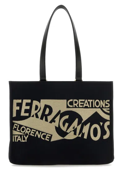 Ferragamo Tt Sign M-tu Nd Salvatore  Female In Black