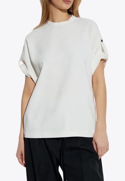 Ferragamo Turned Up Sleeves T-shirt