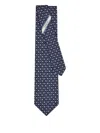 Ferragamo Turtle-print Silk Tie