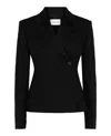 Ferragamo Tuxedo Jacket In Black