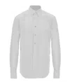 Ferragamo Tuxedo Shirt In White