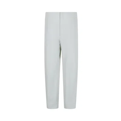 Pre-owned Ferragamo Twill Chino Trousers 'white' | Men's Size 52