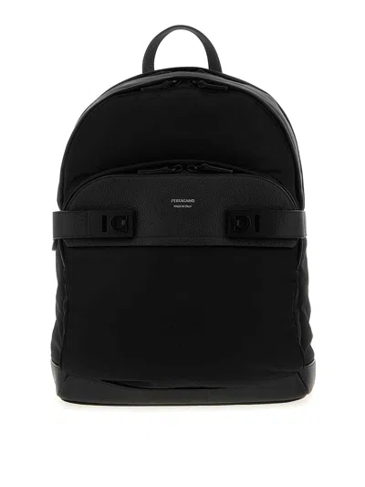 Ferragamo Mochila - Negro In Black