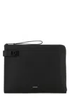 Ferragamo Gancini-buckle Clutch Bag