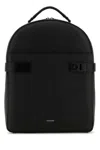 Ferragamo Double Zip Leather Backpack