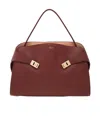 Ferragamo Two-color Shoulder Bag In Red