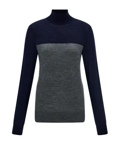 FERRAGAMO TWO TONE TURTLENECK