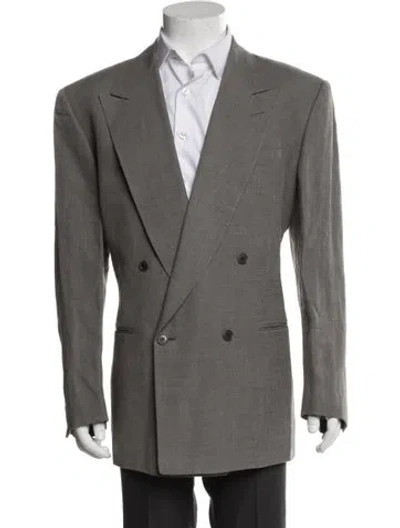 Pre-owned Ferragamo Two-piece Blazer In Gray