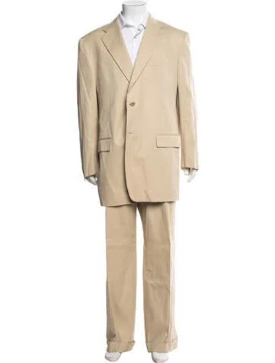 Pre-owned Ferragamo Two-piece Suit In Neutrals