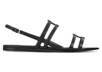 Pre-owned Ferragamo Typa Sandals (women's) Sneakers In Black
