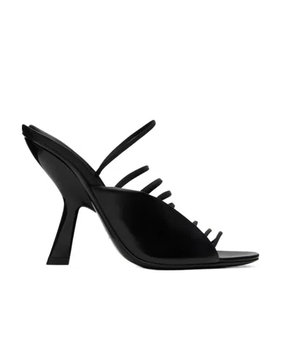 FERRAGAMO ULTRA-FINE MINI STRAPPING SANDALS