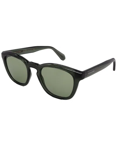 Ferragamo Unisex 50mm Sunglasses In Black