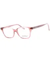 Ferragamo Unisex 52mm Optical Frames In Pink