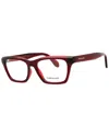 Ferragamo Unisex 53mm Optical Frames In Multi