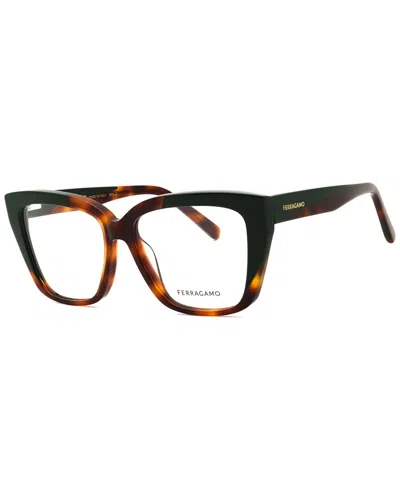 Ferragamo Unisex 54mm Optical Frames In Multi