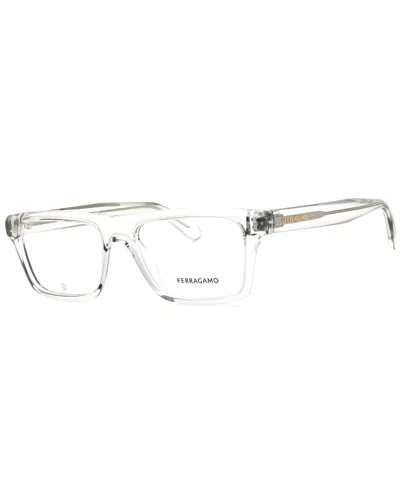 Ferragamo Unisex 54mm Optical Frames In Transparent