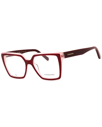 Ferragamo Unisex 54mm Optical Frames In Multi