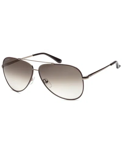Ferragamo Unisex Sf131s 211 60mm Sunglasses In Brown