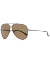 Ferragamo Unisex Sf131s 60mm Sunglasses In Grey