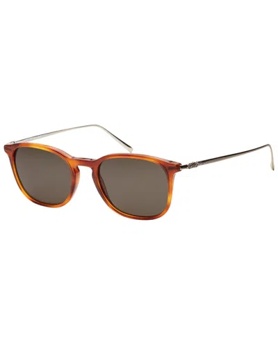 Ferragamo Unisex Sf2846s 53mm Sunglasses In Brown