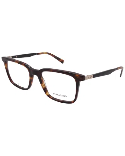 Ferragamo Unisex Sf2969 53mm Optical Frames In Brown