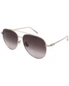 Ferragamo Unisex Sf308s 61mm Sunglasses In Brown