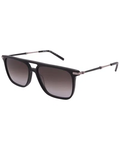 Ferragamo Unisex Sf966s 57mm Sunglasses In Brown