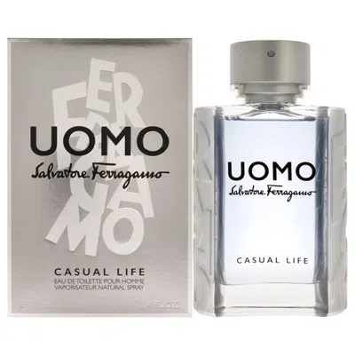 Ferragamo Uomo Casual Life By Salvatore  For Men - 3.4 oz Edt Spray In White