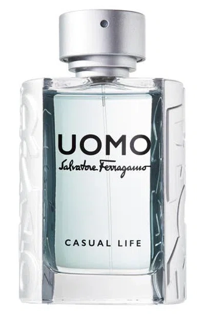 Ferragamo Uomo Casual Life Eau De Toilette Spray In No Color