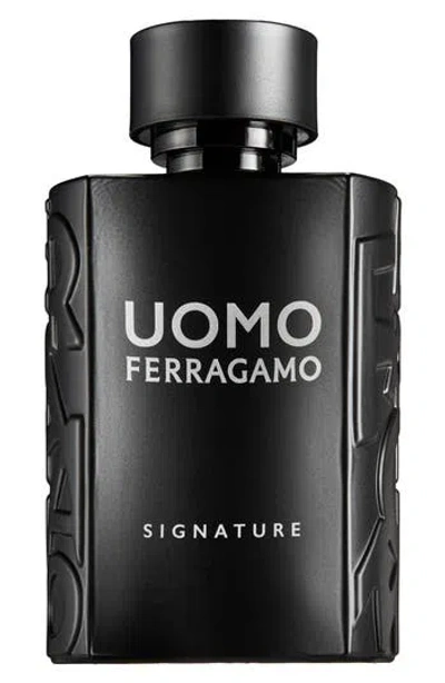 Ferragamo Uomo  Signature Pour Homme Eau De Parfum In Transparent